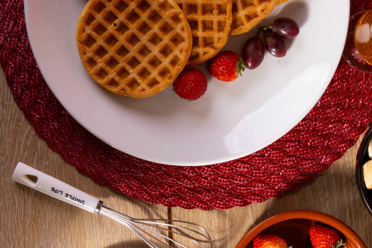 La ricetta dei waffle in versione veg