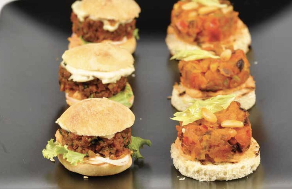 Miniburger di seitan alla pizzaiola