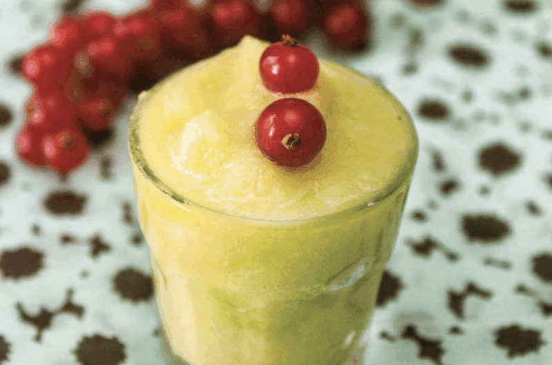 Sorbetto di cetriolo e mele