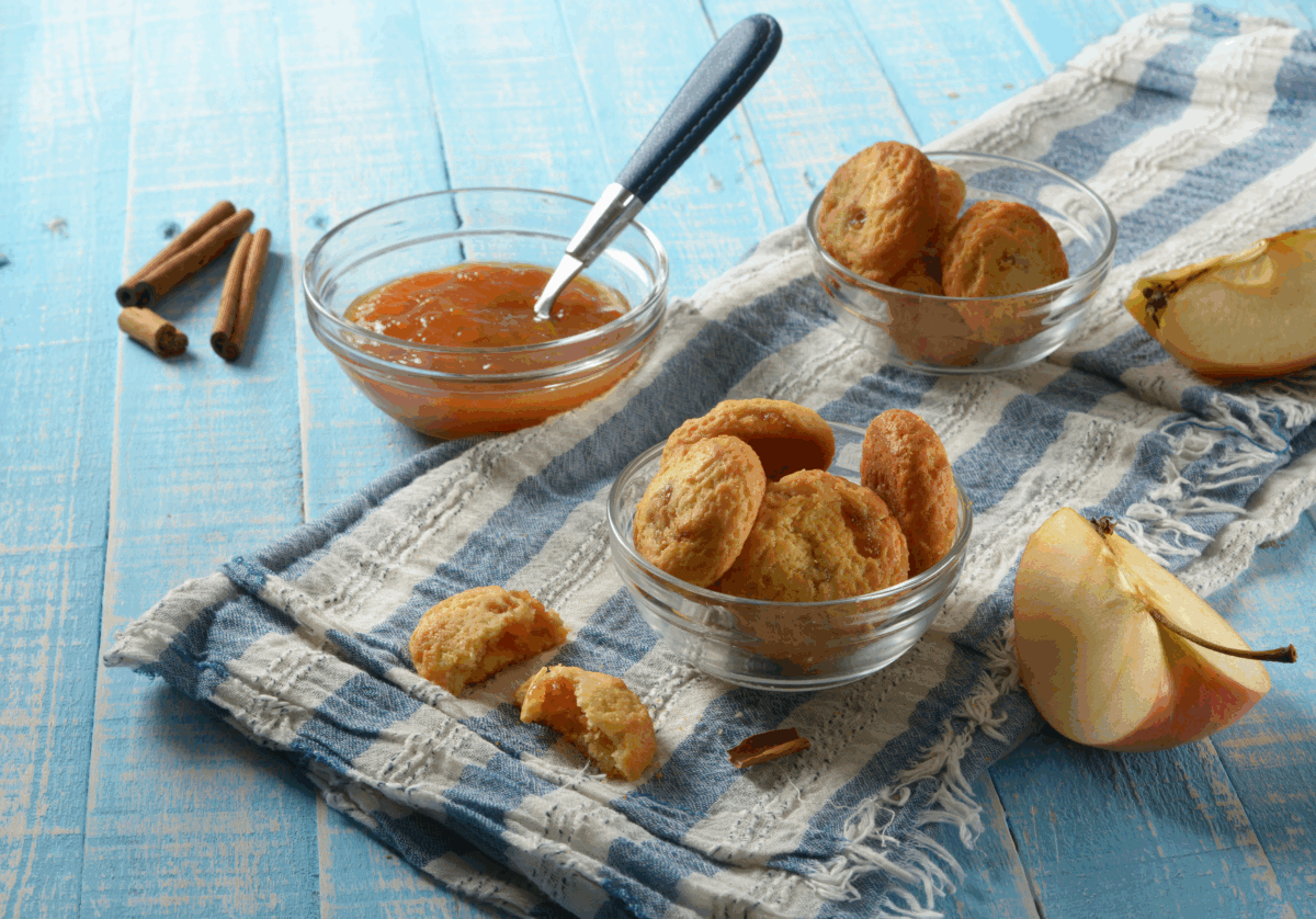 Biscotti cuor di mela