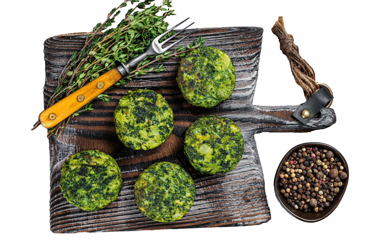 Sformatini di ceci al cavolo nero