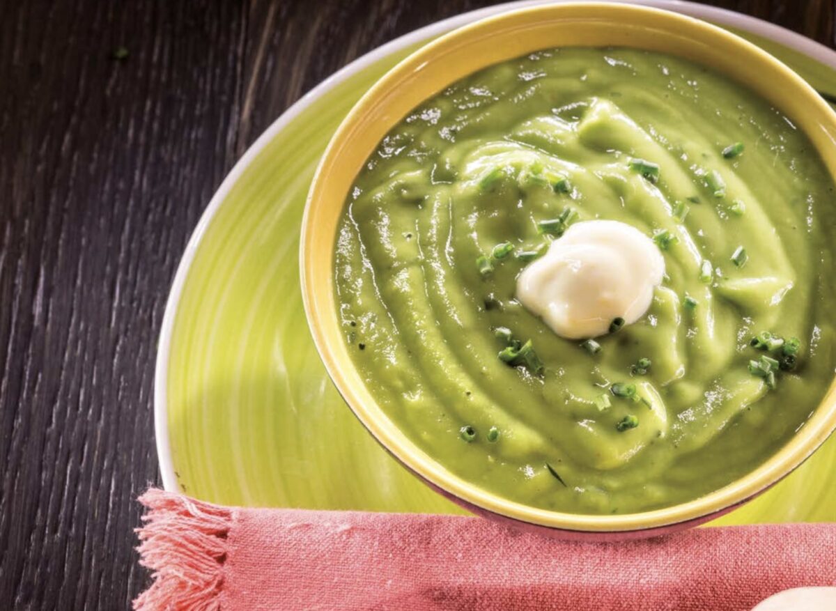Zuppa fredda di avocado
