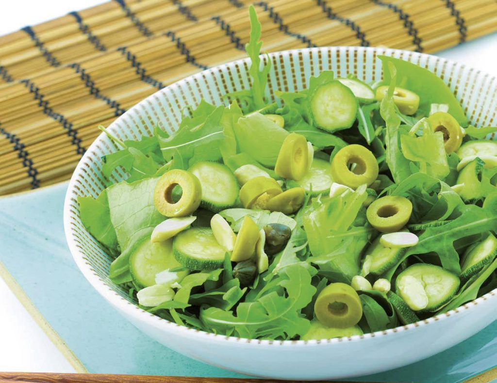 Insalata di zucchine marinate