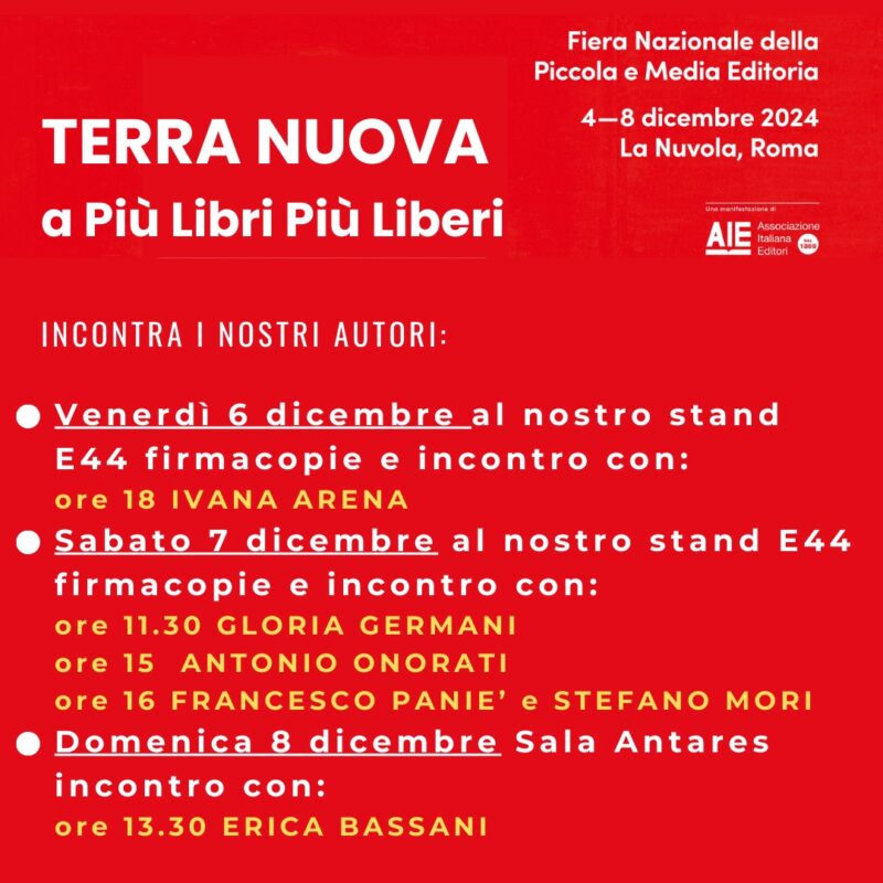 Gli autori di Terra Nuova a Più Libri Più Liberi