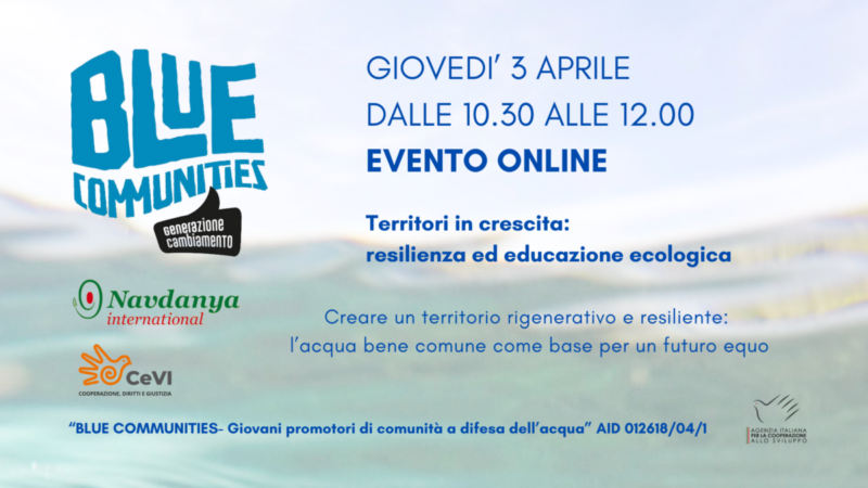 Territori in crescita: resilienza ed educazione ecologica