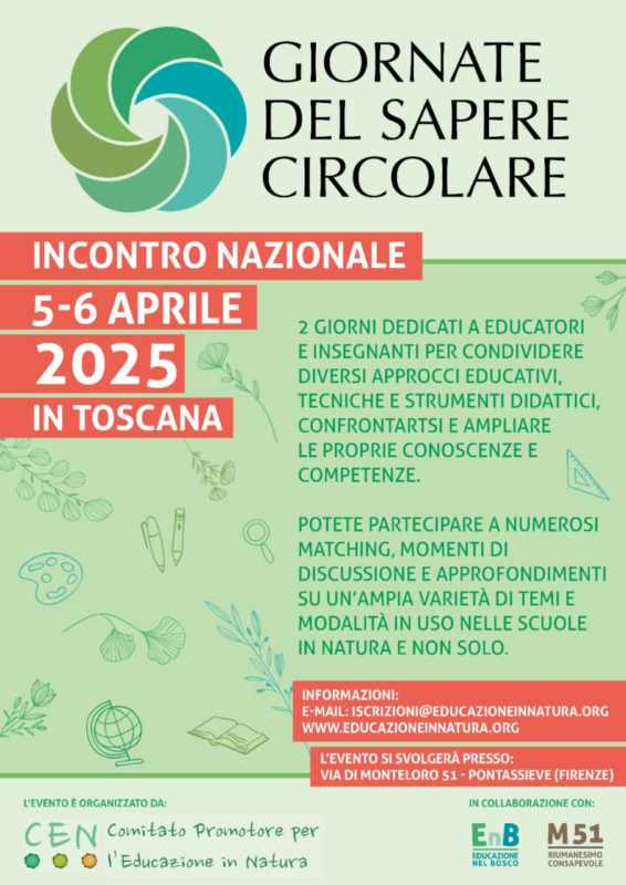 Le giornate del sapere circolare in Toscana