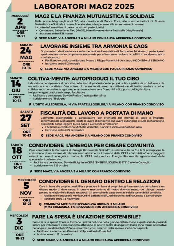 I laboratori di Mag2