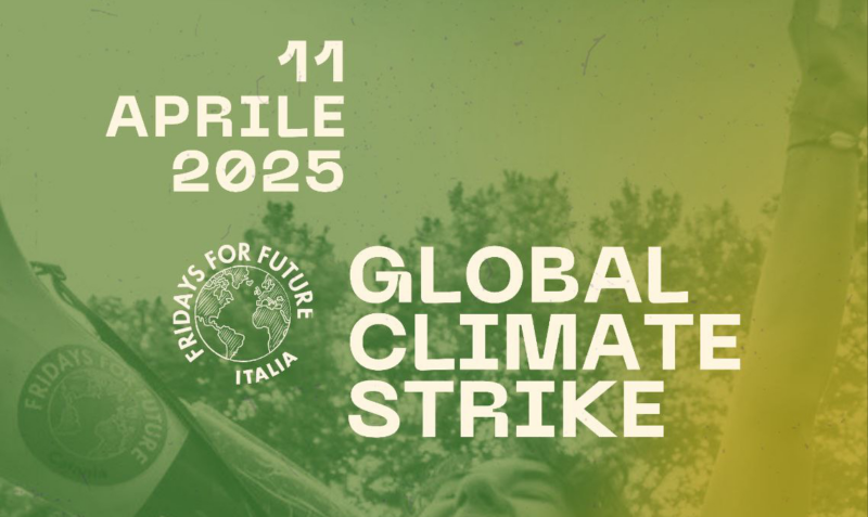 Fridays For Future: «L'11 aprile nelle piazze per il clima»