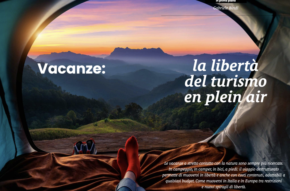 Vacanze: la libertà del turismo all’aria aperta