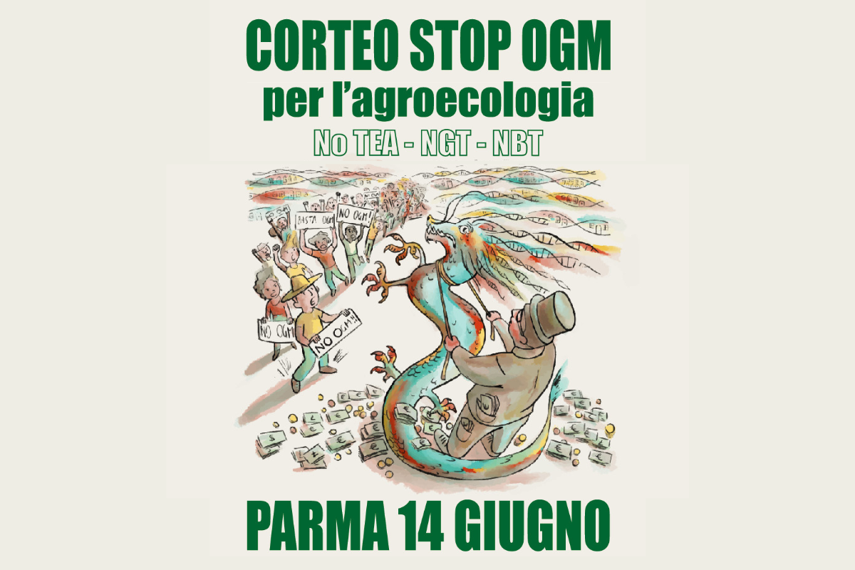 Cambiare il Campo: «In corteo il 14 giugno per dire no ai nuovi Ogm»