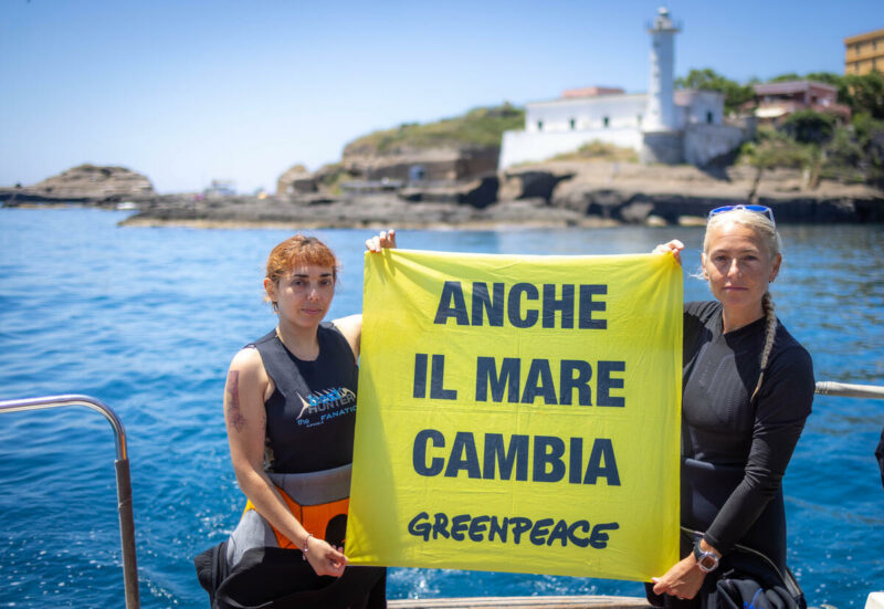 Greenpeace: «Mar Mediterraneo mai così caldo»