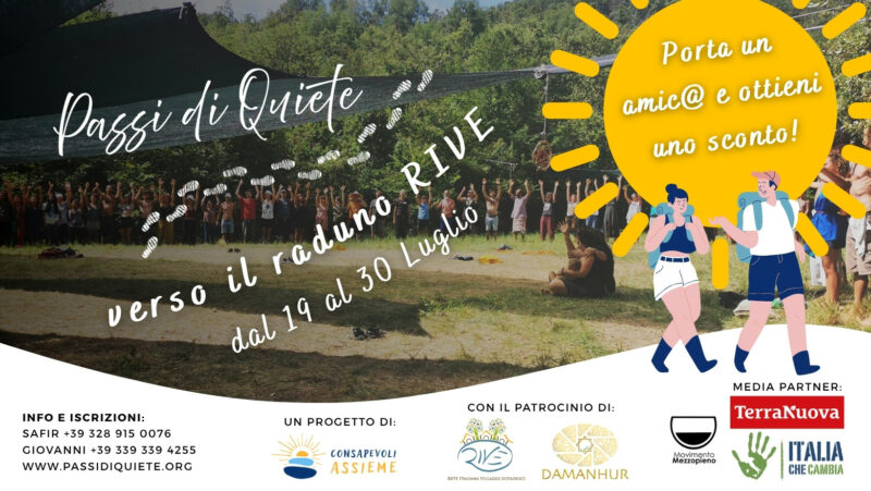 In cammino verso il raduno degli ecovillaggi