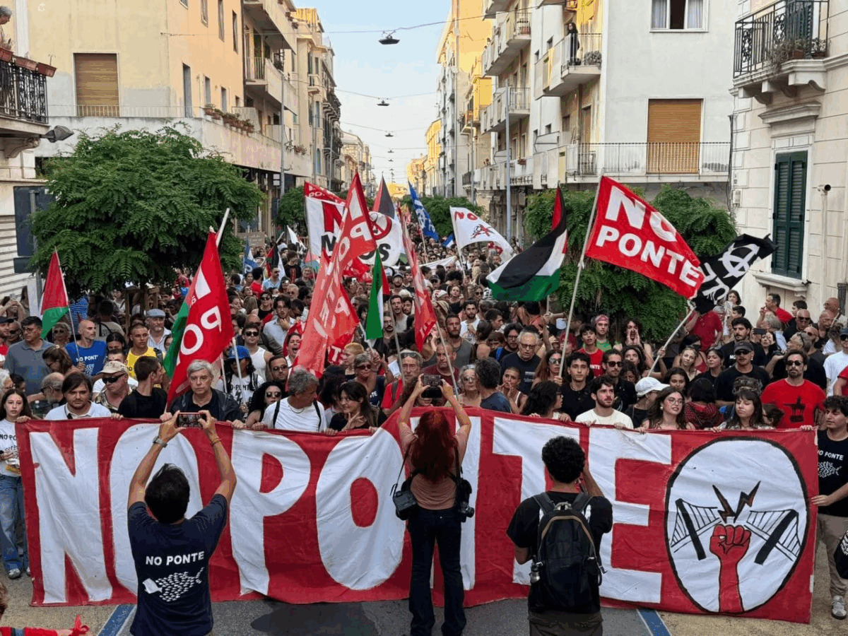 Movimento “No Ponte”: «Stop a un’opera inutile e impattante»