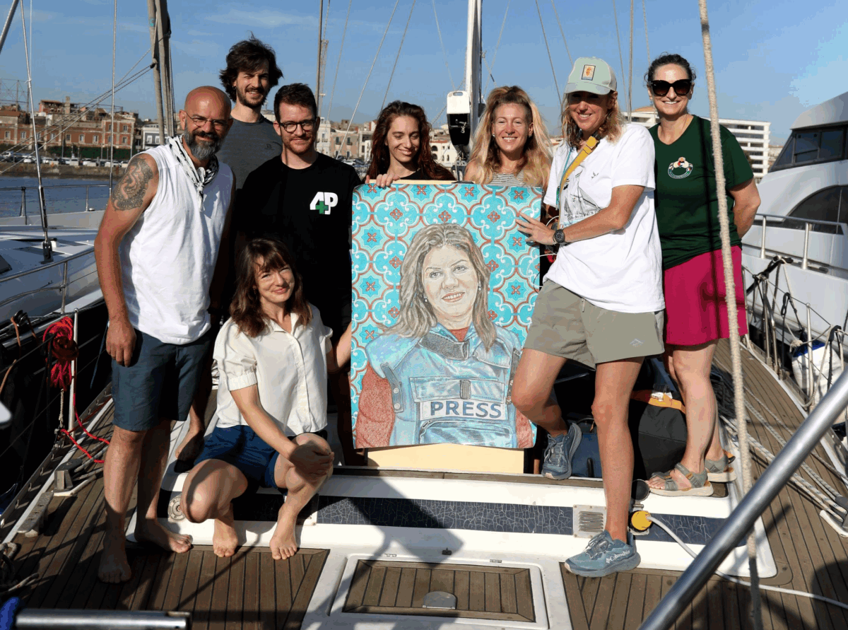 Butterly dalla Sumud Flotilla: «Questo tempo ci chiama a testimoniare e agire»