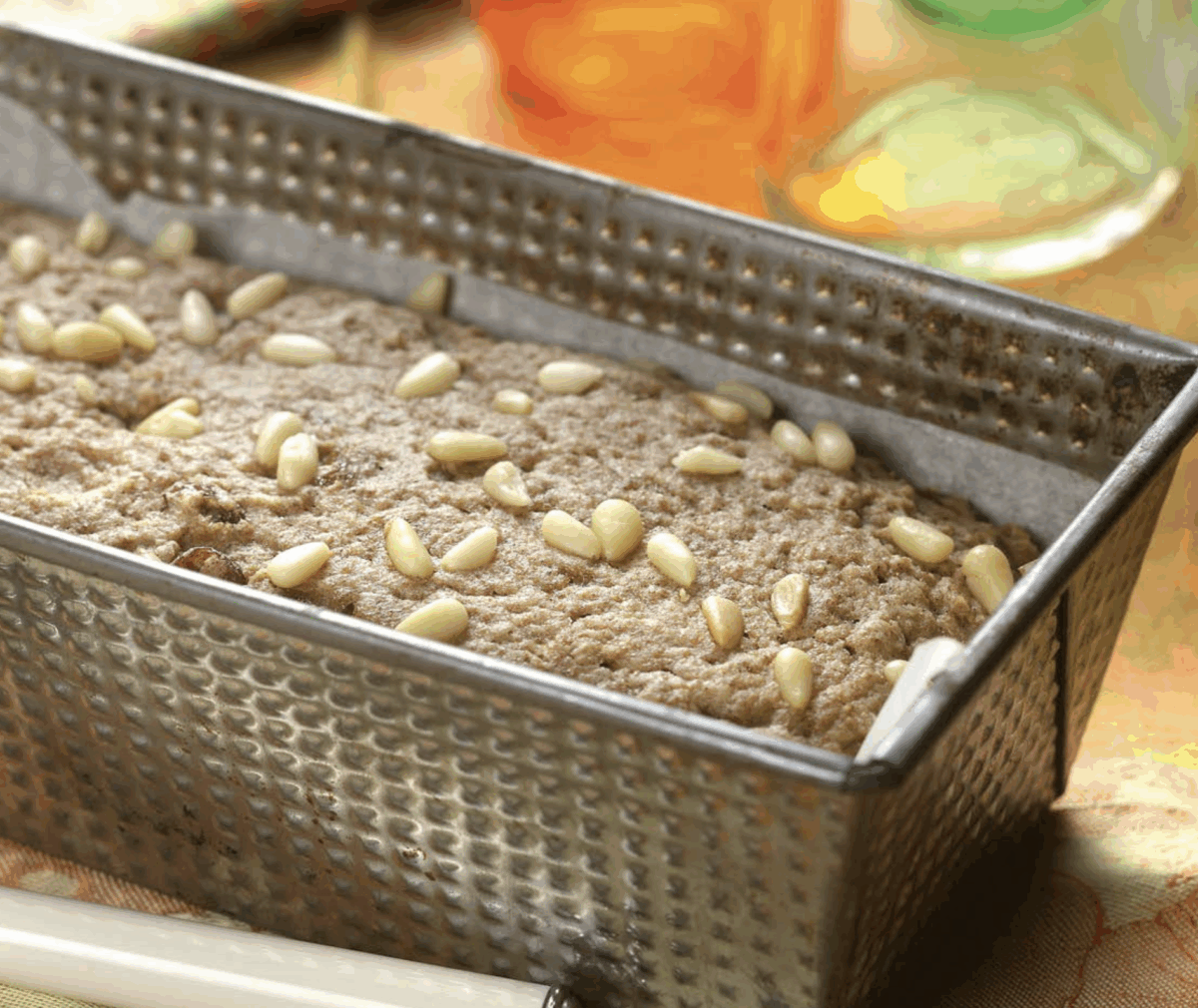 La ricetta del plumcake all’uvetta e pinoli