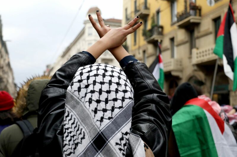 manifestazione Palestina foto Giuditta Pellegrini