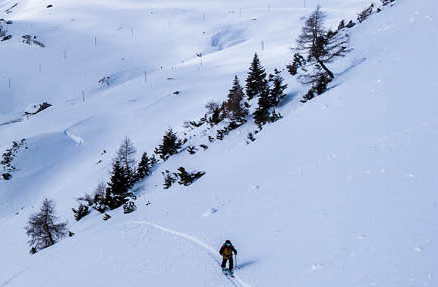 sciare senza impianti