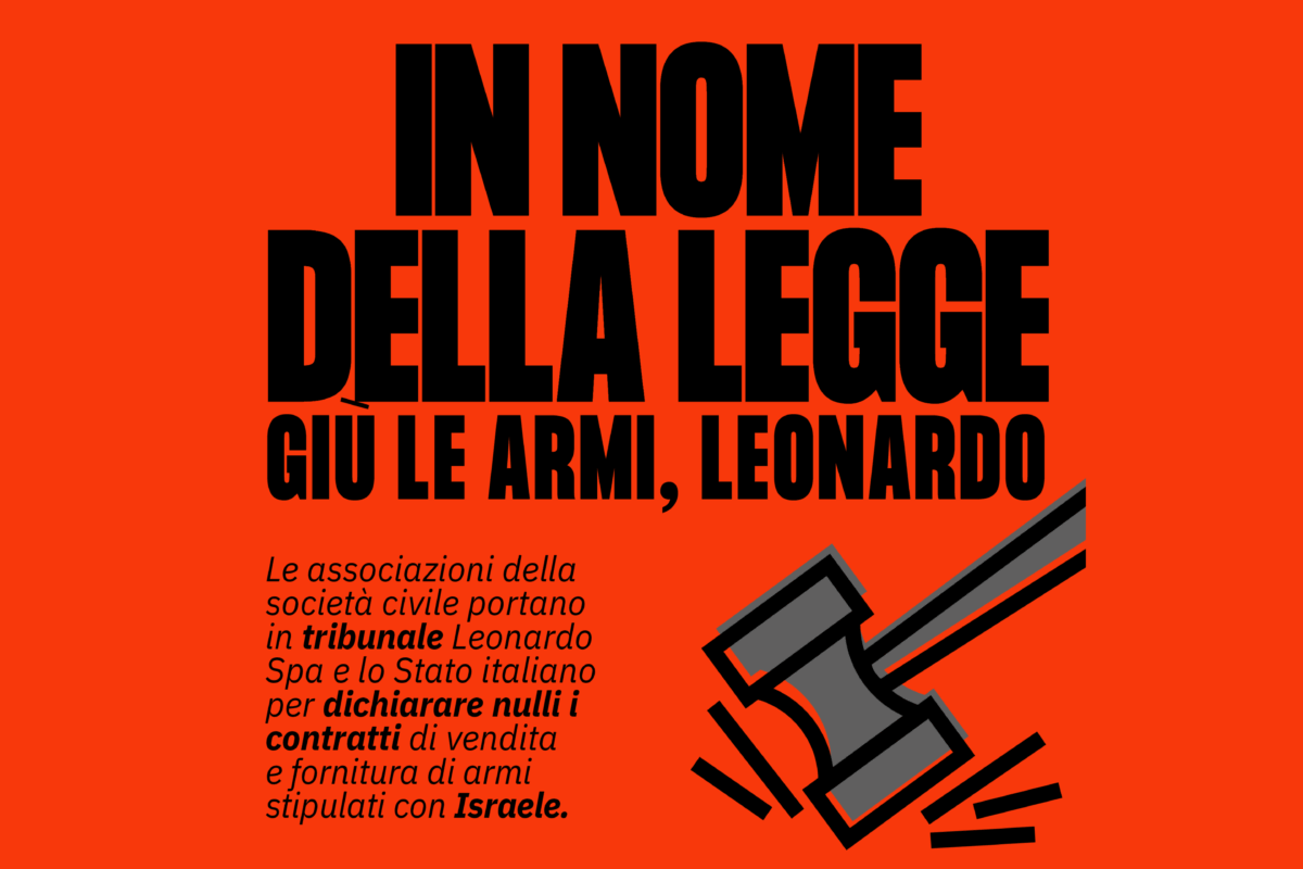 Sette associazioni portano Leonardo in tribunale