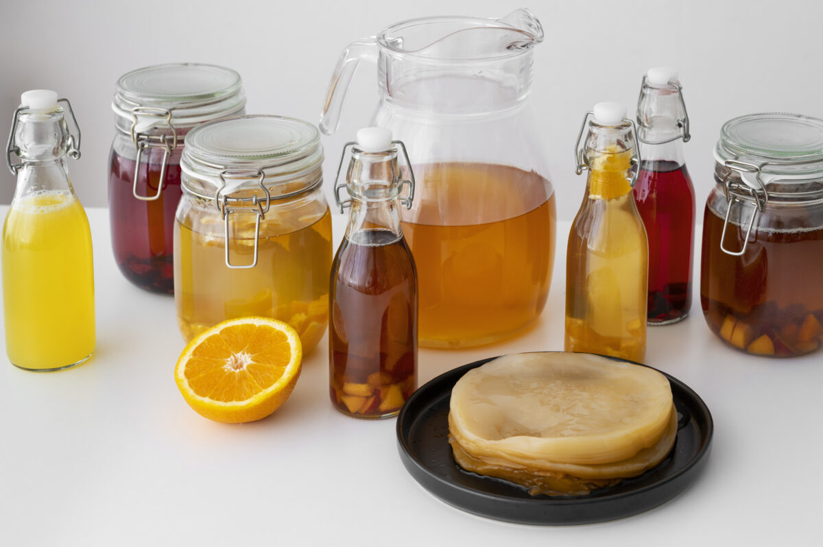 Herbucha, la kombucha senza t&egrave;