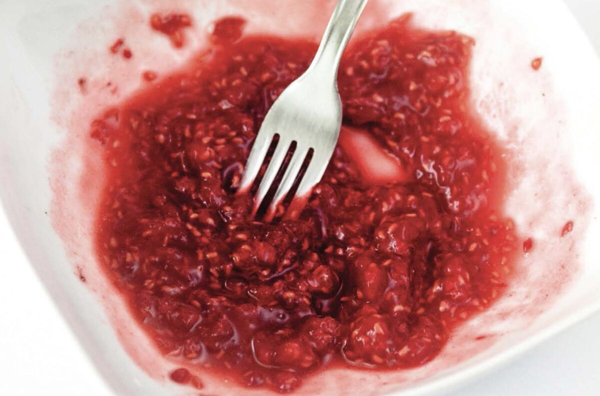 La ricetta della salsa ai lamponi