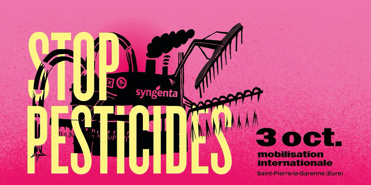 Stop pesticidi: mobilitazione internazionale il 3 ottobre