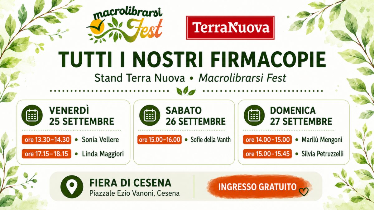 Terra Nuova e i suoi autori al Macrolibrarsi Fest
